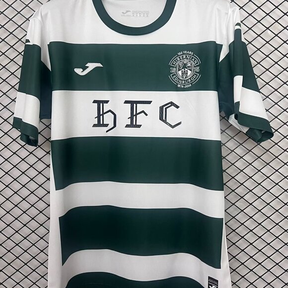 Hibernian FC 150th anniversary special edition jersey, large, Joma - Picture 1 of 2